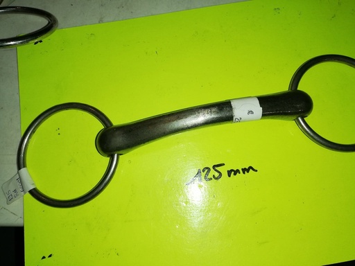 mors simple droit cintré 125