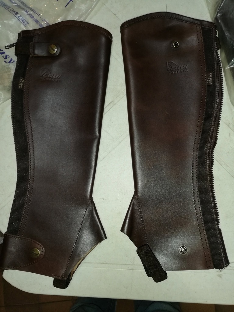 Mini-chaps equicomfort maestro marron XSN