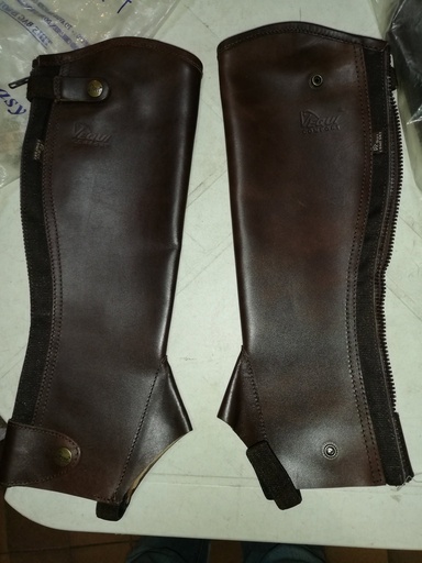 Mini-chaps equicomfort maestro marron XSN