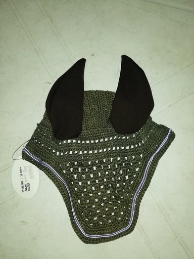 bonnet cheval paddock sport marron clair / mauve poney