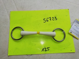 Mors petits anneaux diam 6,5cm, canon simple brisure Nathe-