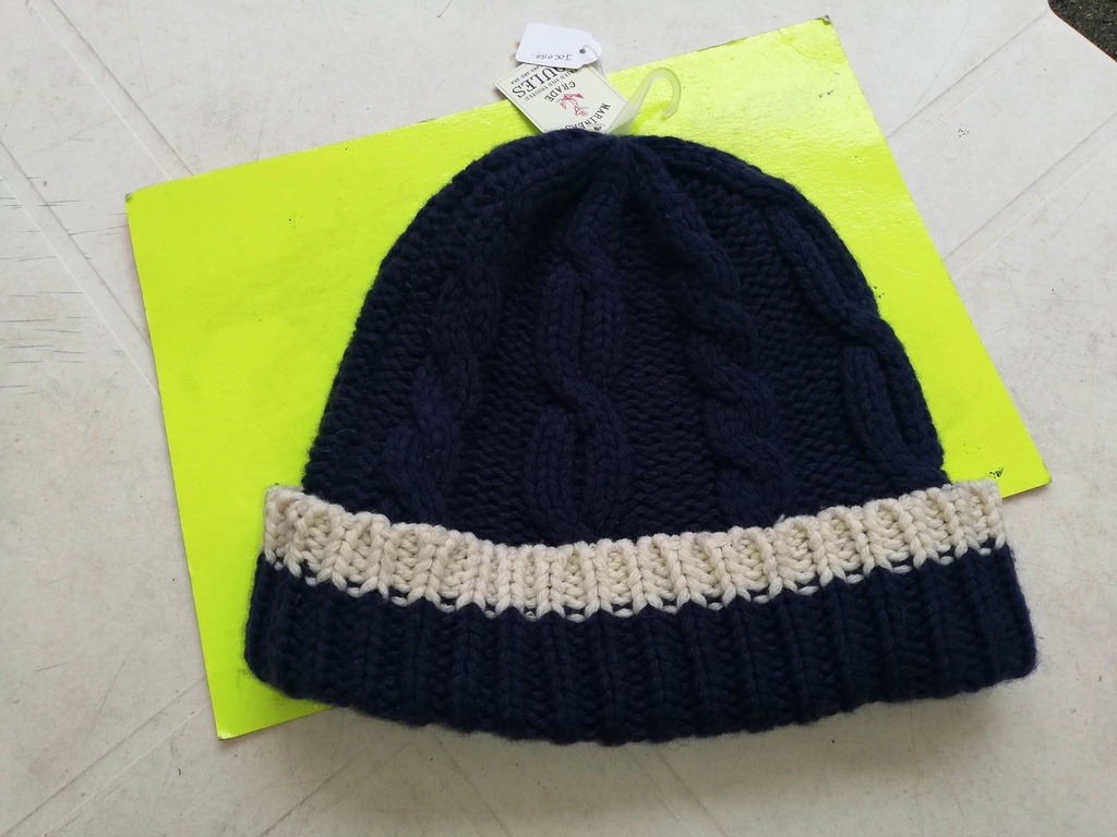 bonnet en laine Westby hiver 2013 Tom Joule marine