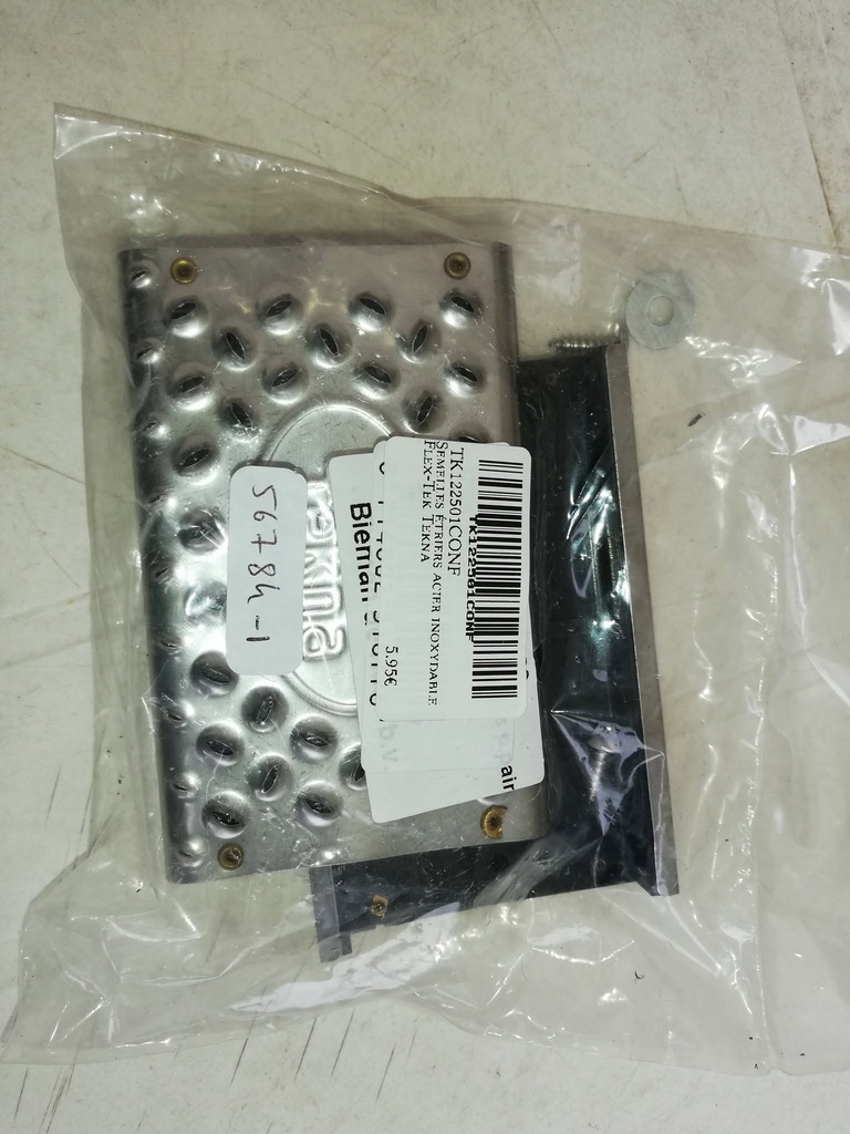 Semelles étriers large acier inoxydable Flex-Tek Tekna