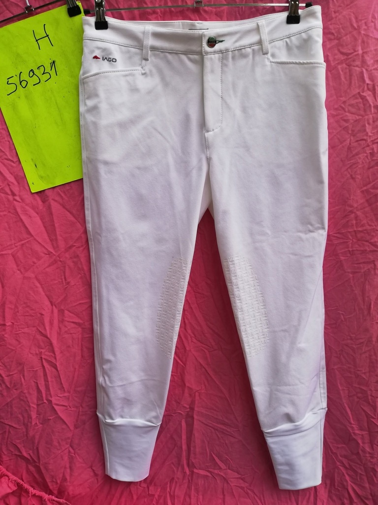 Pantalon Equitation Homme Milano Iago 46fr(Blanc - 52)