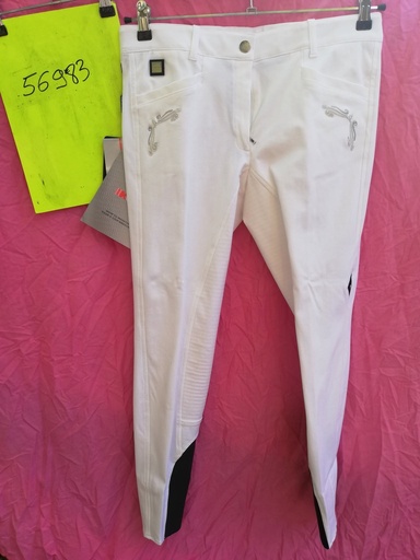 Pantalon Femme Lexa Equiline Full Grip (Blanc – 42fr/48it)