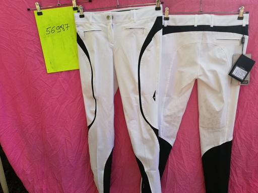 Pantalon Femme Ethel Equiline (Blanc /Noir -40fr/46it)