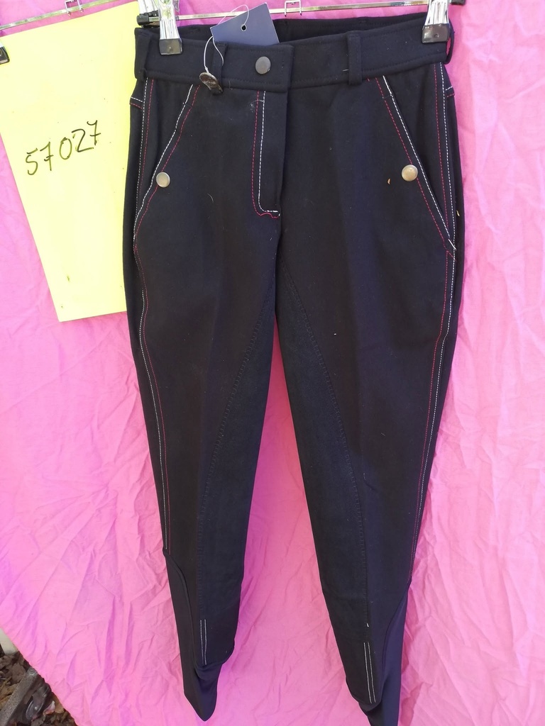 pantalon femme golden horse fond peau noir 32