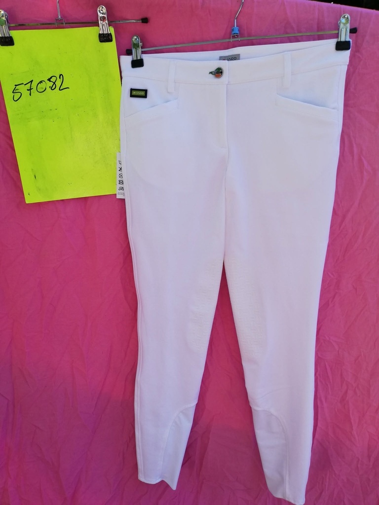 Pantalon Femme Jenny Iago -Blanc-36 FR (42 IT)