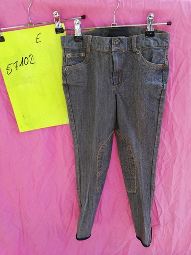 Pantalon Equi-Thème "JEAN" Enfants (Noir - 10 ans)