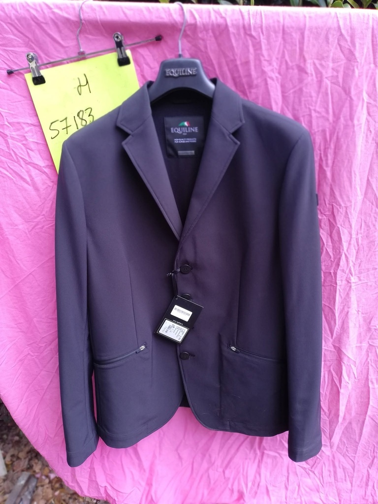 Veste concours Homme Russel Equiline (Noir – 46fr/52it)