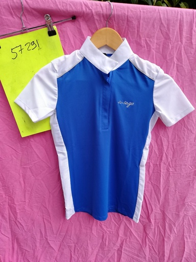 Polo concours Femme Bleu Roi Mia Iago-Bleu Roi-S