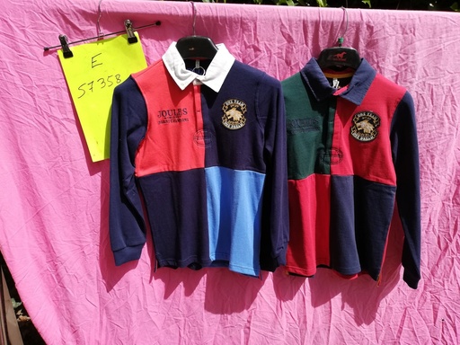 Polo Garçon Harlequin manches longues Joules-11/12 ans