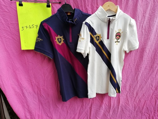 Polo Femme Houghton cream manches courtes Joules-Crème-36