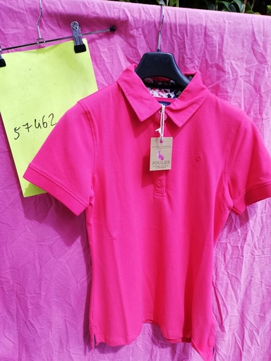Polo femme Pippa Print cerise Joules-34