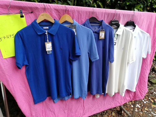 Polo Homme Woody Tom Joules (Bleu - S)