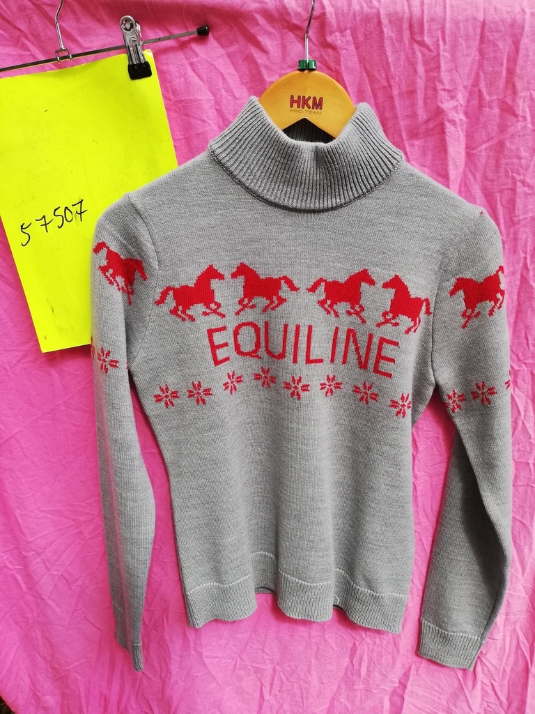Pull femme Rudolph Gris Equiline-Gris-XS