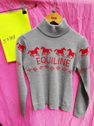 Pull femme Rudolph Gris Equiline-Gris-XS