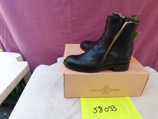 boots carl charles de nevel 44 noir