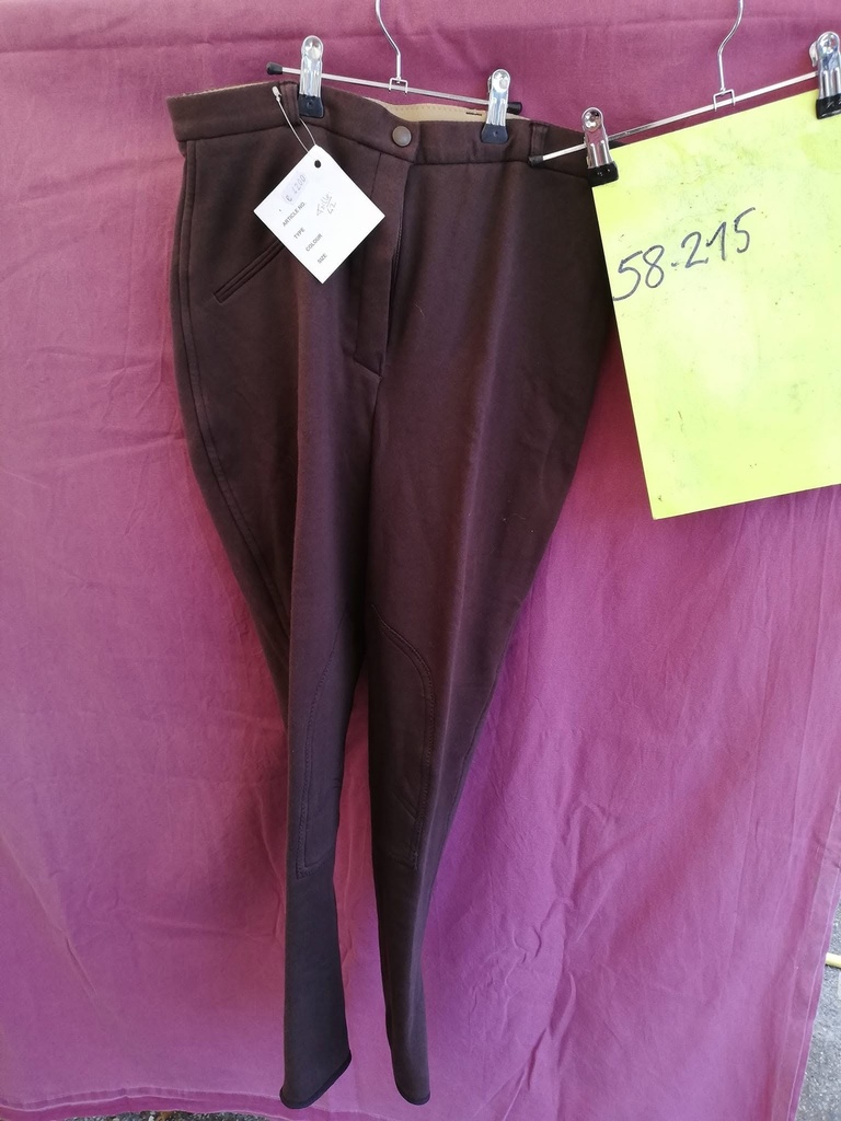 Pantalon coton thesee 42 marron