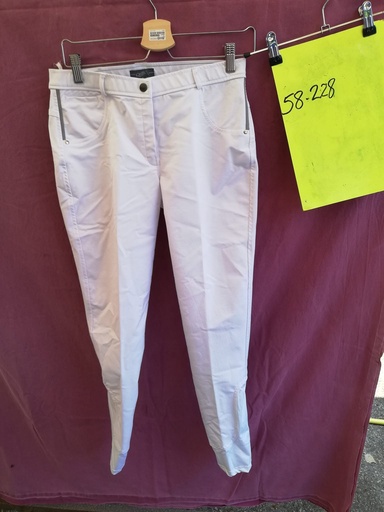 Pantalon thiza ben qhp 44 blanc