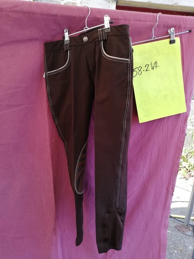 Pantalon samantha silicon komutekir 34 marron