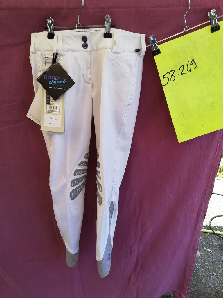 Pantalon azzura tredstep 34 blanc