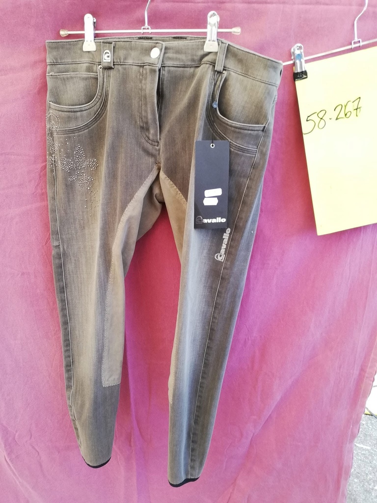 Pantalon cindy cavallo 38 gris