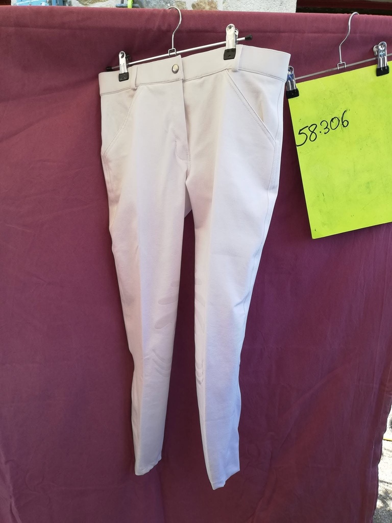 Pantalon millau dame equiconfort 40 blanc
