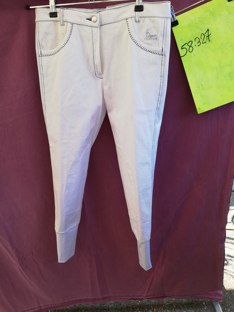 Pantalon picadilly Equiconfort 42 blanc
