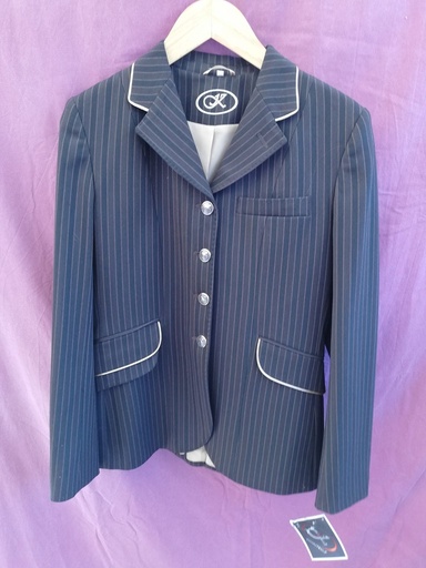 Veste Concours stripe komutekir 36 choco