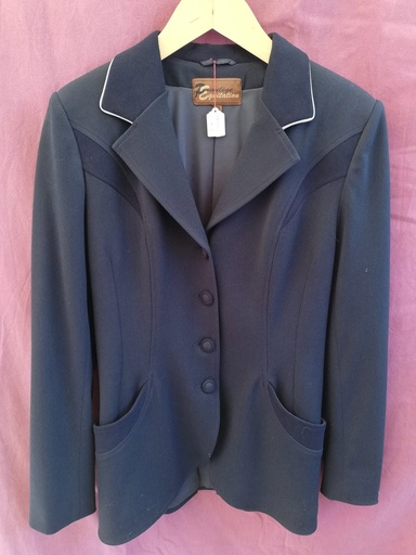 Veste Concours privilege equitation 38 navy
