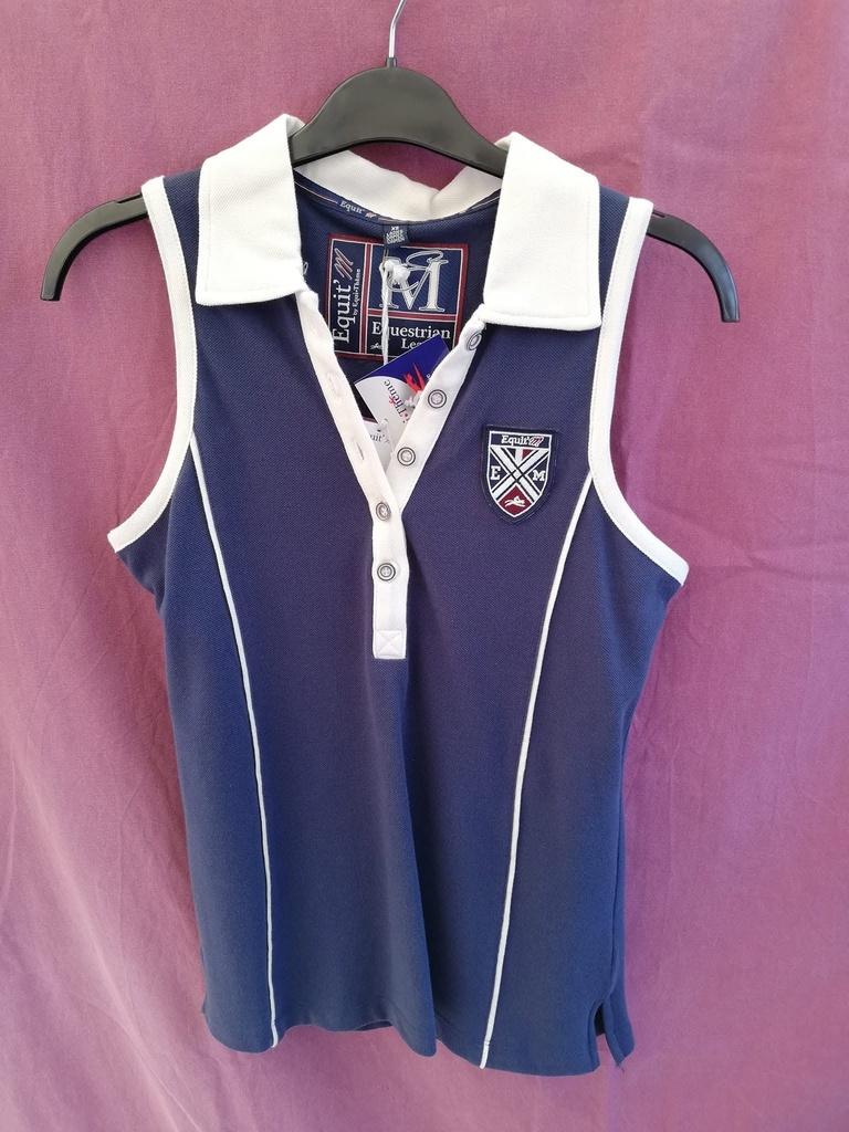 polo sans manches equit'm XS navy