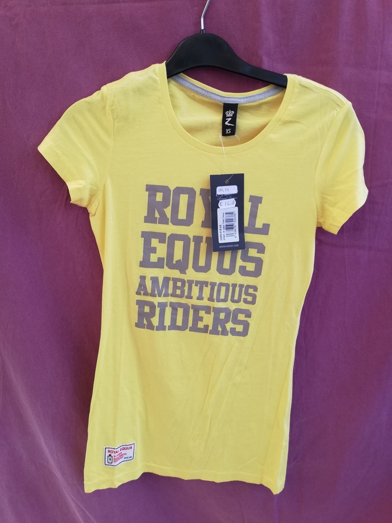 T-shirt sydney horze XS jaune