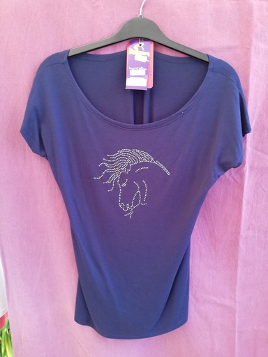 T-shirt tete art equitheme