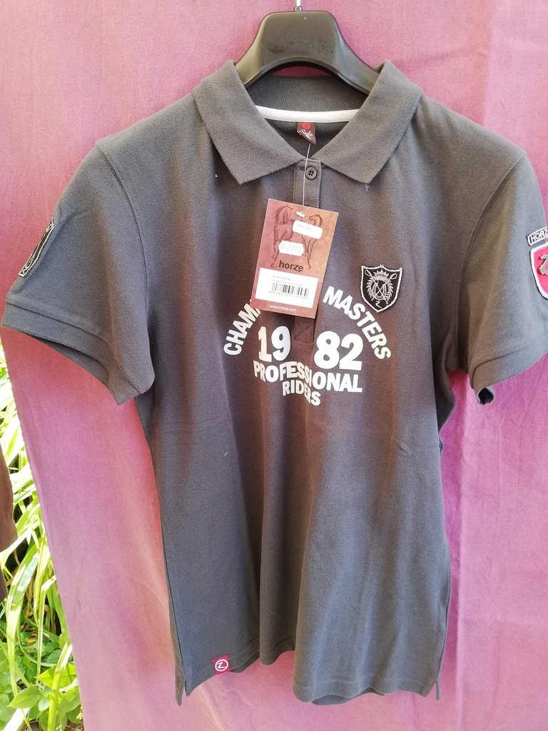polo horze XL gris