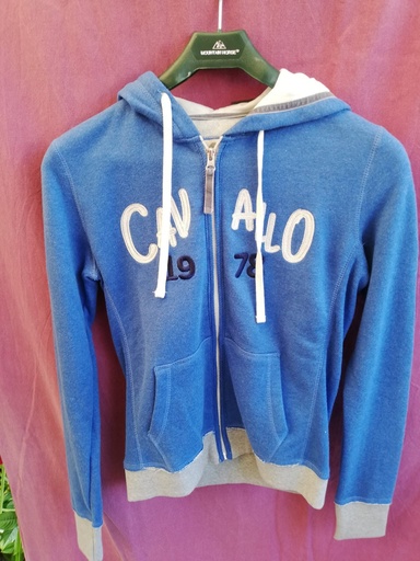 sweat blanca cavallo S bleu