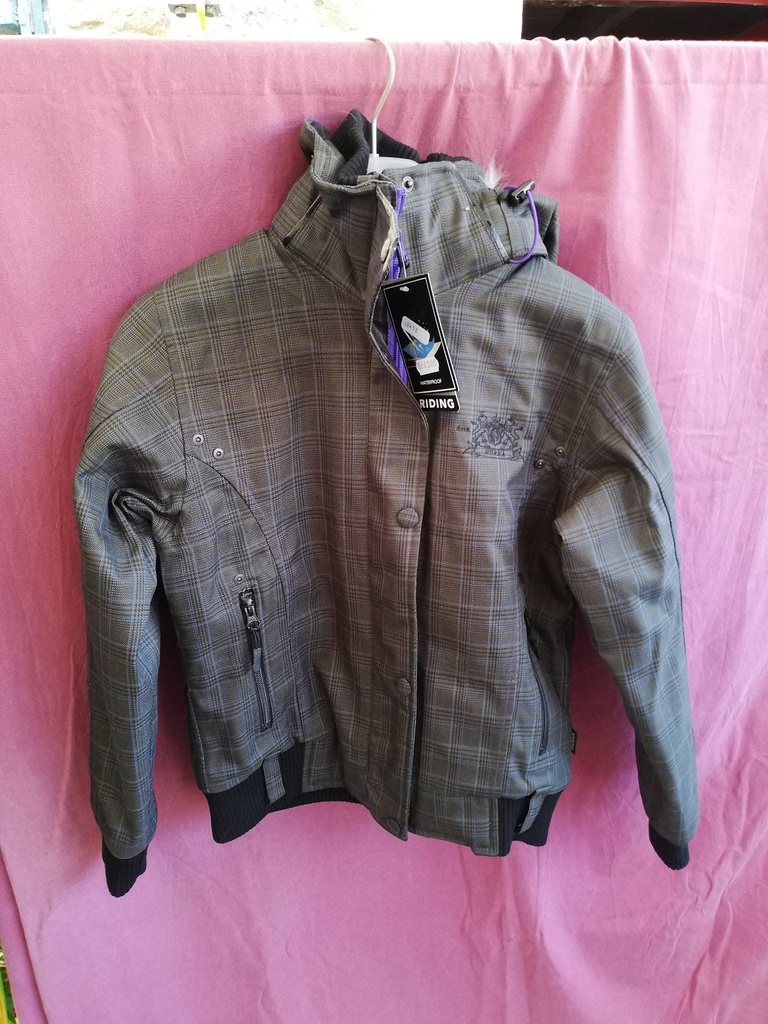 blouson brillant horka XS gris