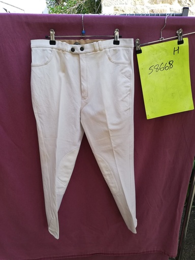 pantalon homme hudson n touzaint 46 blanc