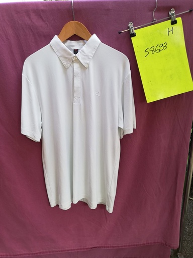 polo concours homme horze XXL blanc