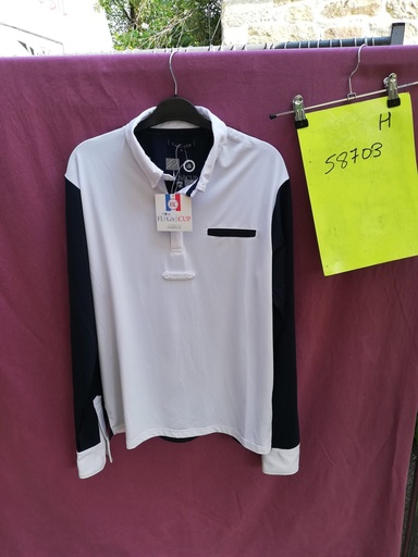 polo concours homme urbano flags and cup XXL navy