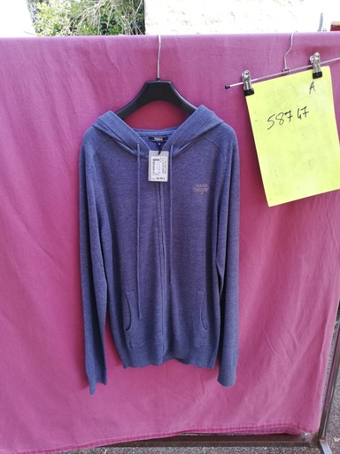 pull fin 1009 hagg S bleu