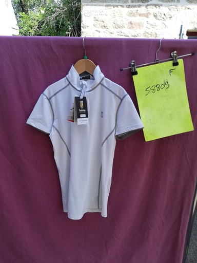 polo tredstep XS blanc