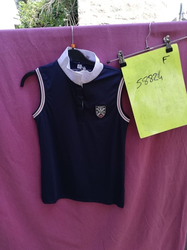 polo concours sans manches equitheme