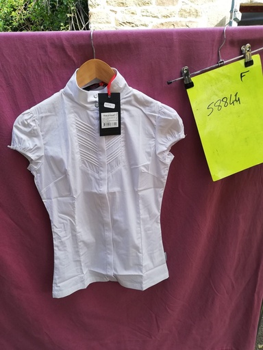chemise competition horseware XS blanc