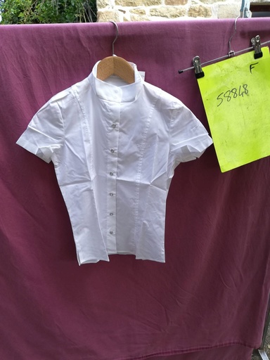 chemise nacre equitheme L blanc