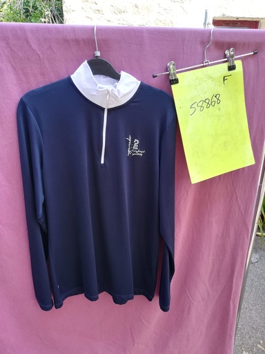polo manches longues lyon esperado XL navy
