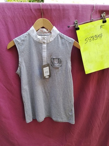 polo jelly sans manches esperado XL gris