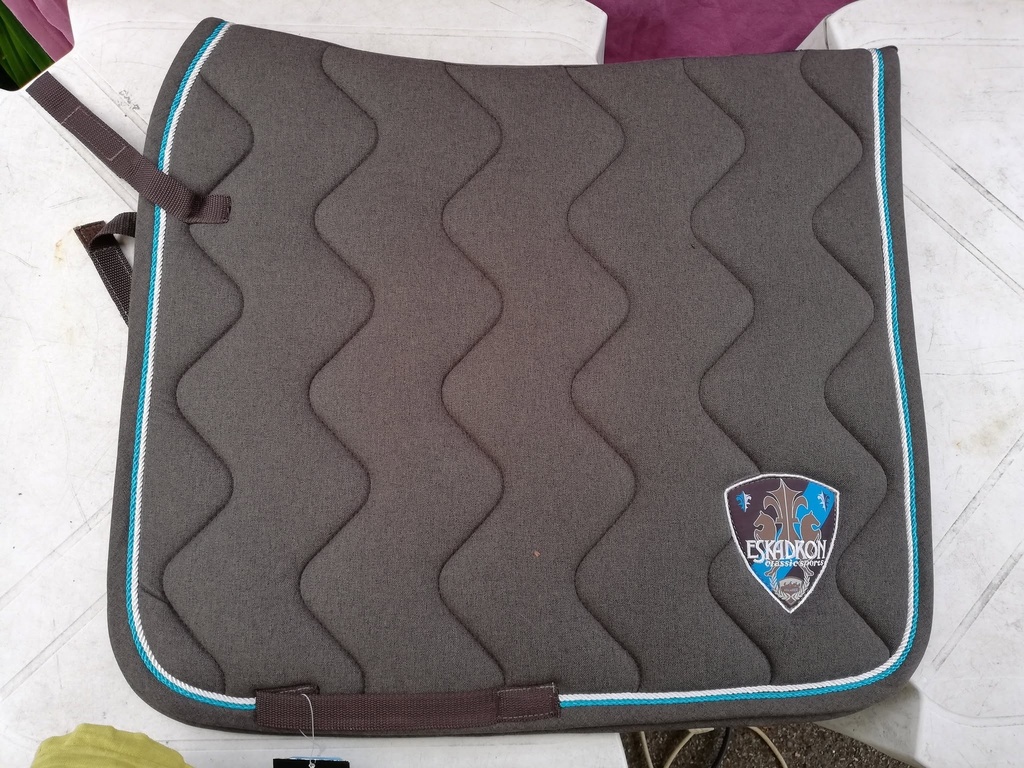 tapis dressage eskadron FULL marron