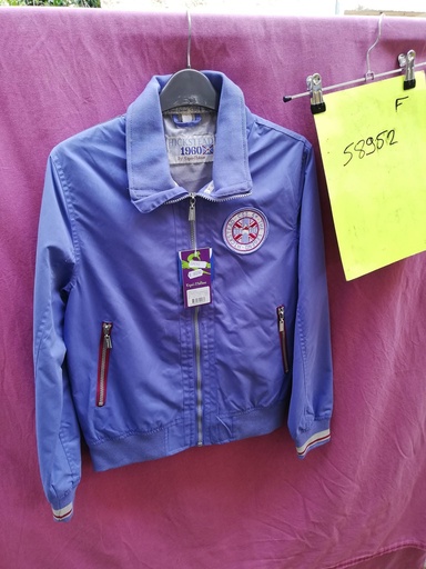 blouson dame micro equitheme S ciel