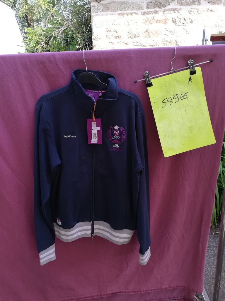 sweat zippe equitheme